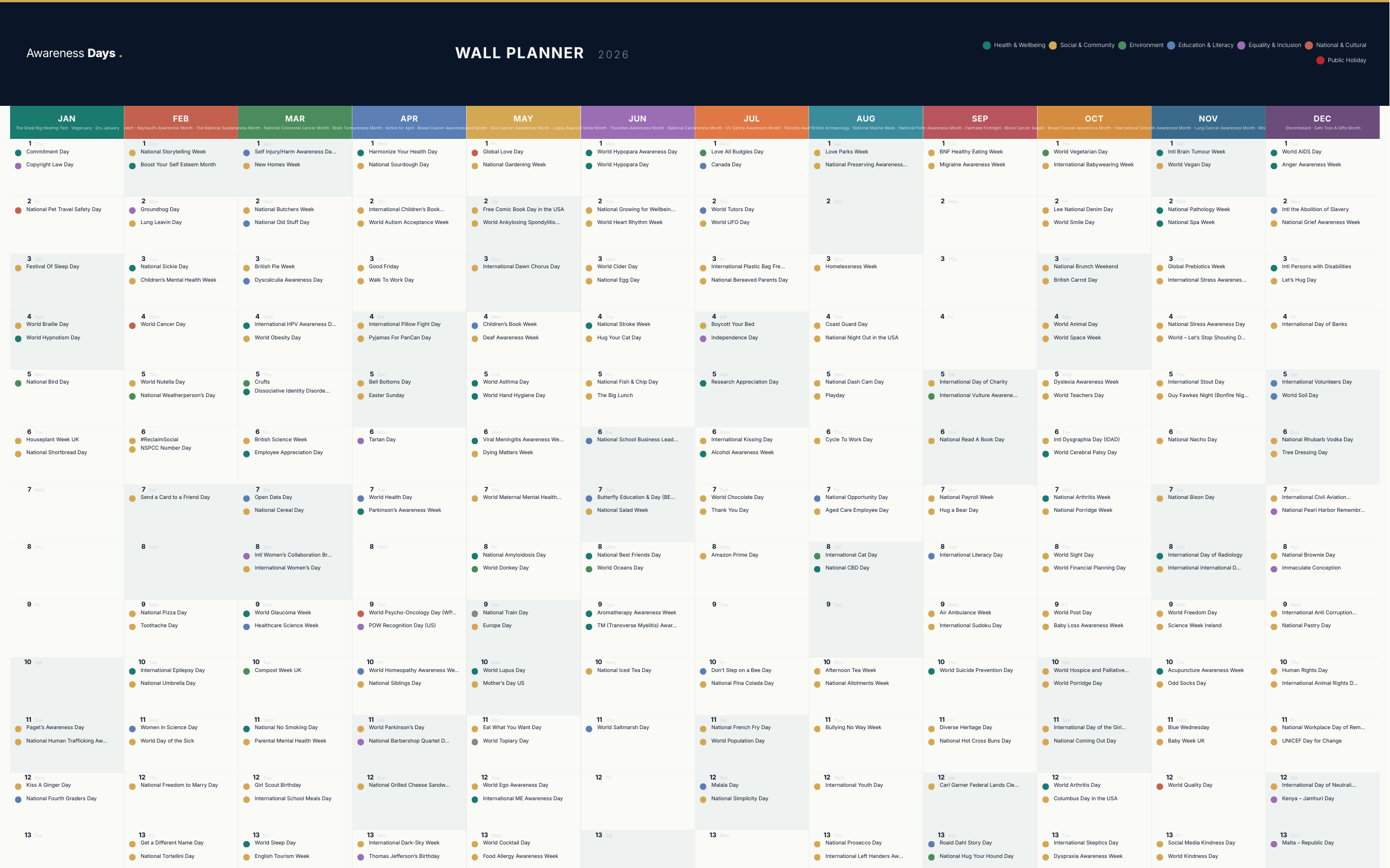 Wall Planner