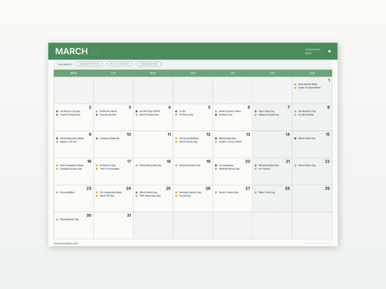 Desktop Calendar